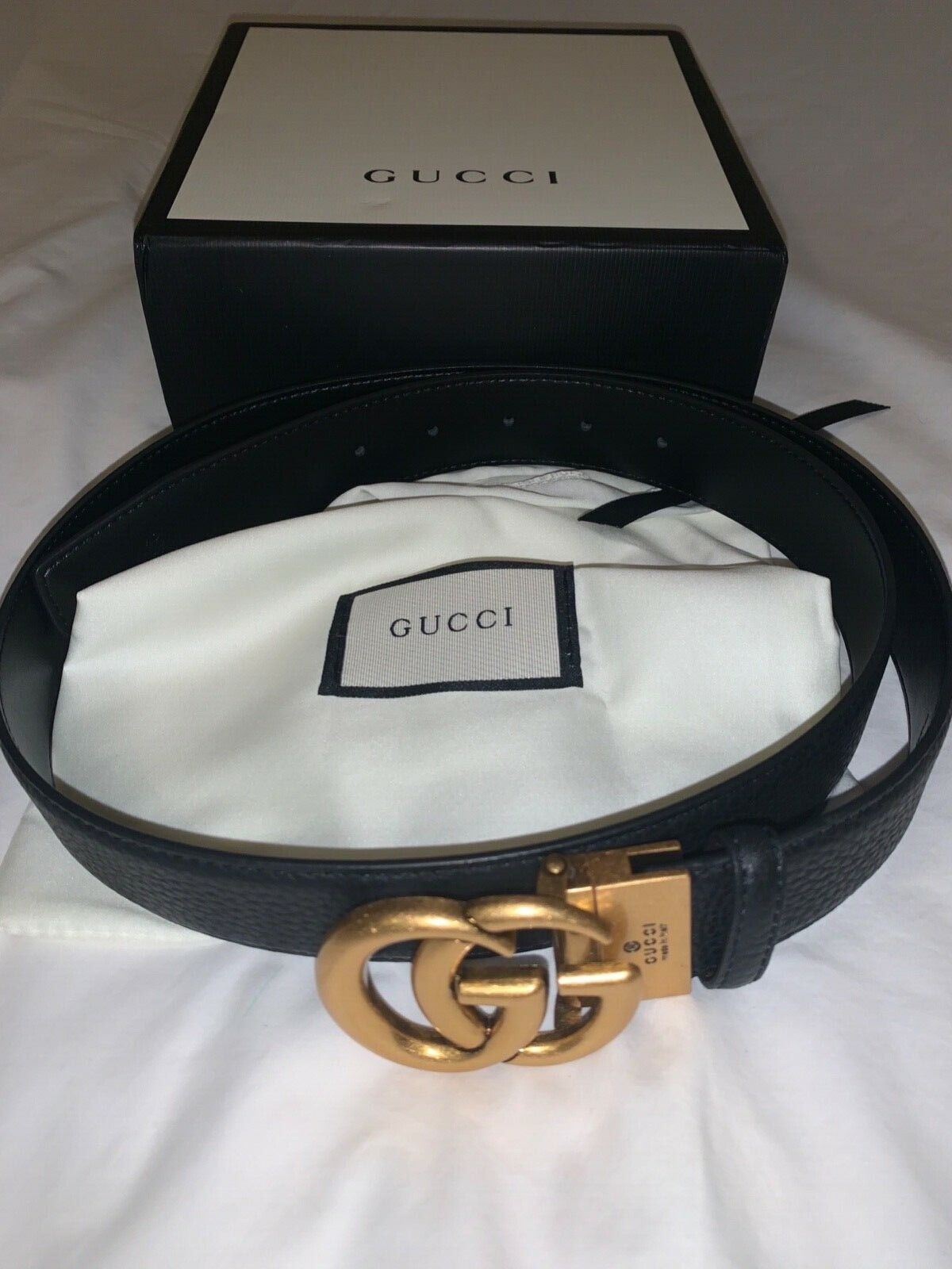 gucci belt double g gold