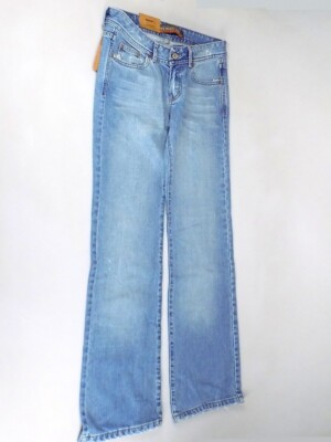 Weaver Jeans Virgo 0 Light Blue 31/36 Blaue Straight Cut Regular Fit für Damen