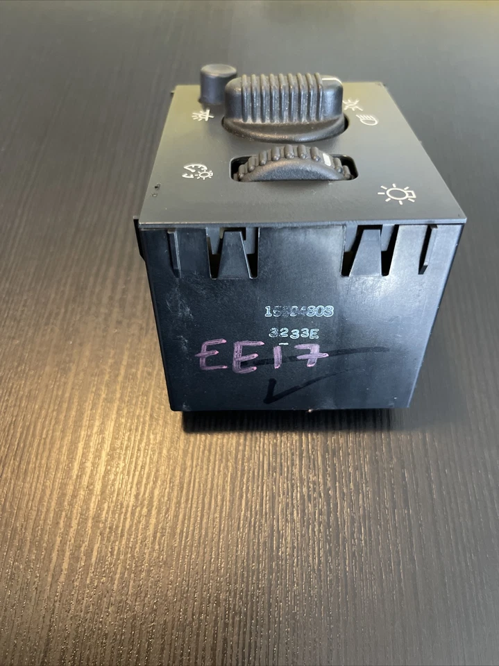 2003 2004 2005 2006 CHEVY GMC TRUCK TAHOE FAROL DIMMER INTERRUPTOR DE LUZ FABRICANTE DE EQUIPAMENTO ORIGINAL - Imagem 2 de 4