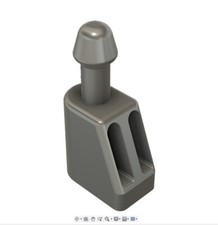 Carena pannello laterale Kawasaki KR1S alette stampate in 3D