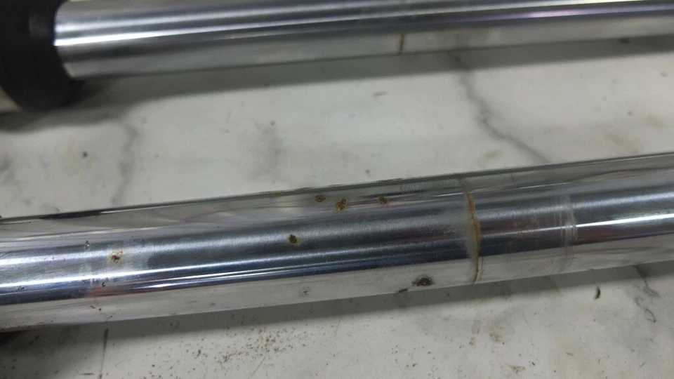 Amortiguadores horquillas delanteras eléctricas Yamaha RD200 RD 200 C 76 tubos  Foto 4 de 4