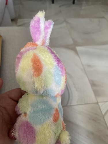 Ty Beanie Boos Bloomy Bunny Rabbit Soft Toy 8.5" 2018 #803 - Picture 2 of 8