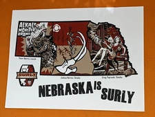 New Souvenir Nebraska Is Surly Brewing Company Beer Poster Artwork 24" x 18"