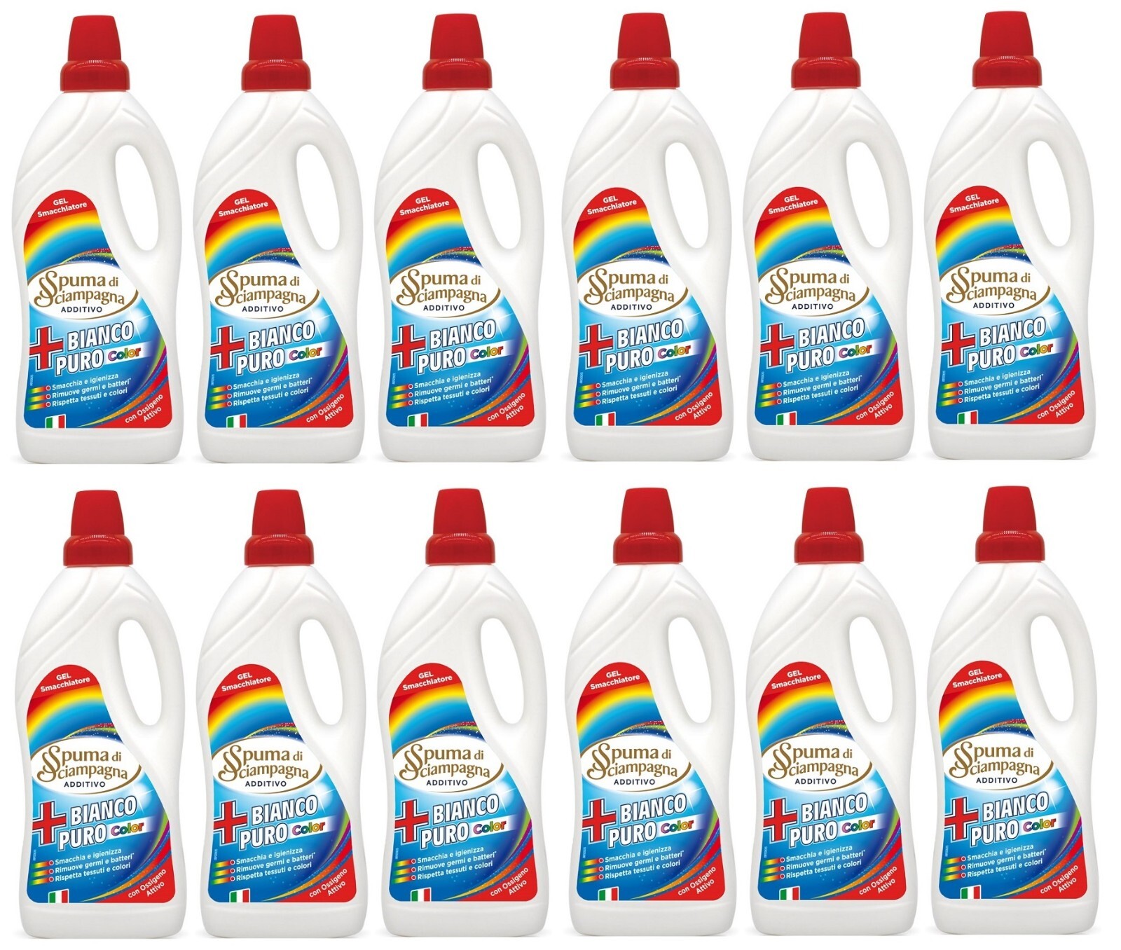 Spuma di Sciampagna Bianco Puro Gel Smacchiatore 12x1000ml - Offerta