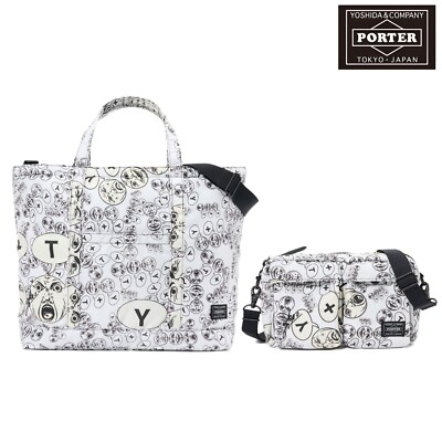 PORTER × TADANORI YOKOO Yoshidakaban TOTE and SHOULDER BAG PolyesterJAPAN NEW