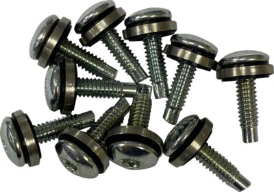Drag Specialties 10 Pack Fuel Pump Top Plate Screws for 2001-2017 Harley Softail