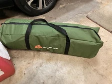 1-Person Waterproof Camping Tent Cot with Air Mattress, Pillow, Sleeping Bag