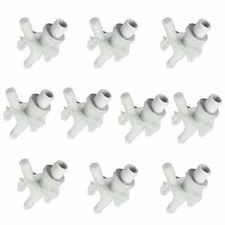 10pcs Plastic Water Valve Kit For Dometic 300 310 320 RV Toilet Repair Flush