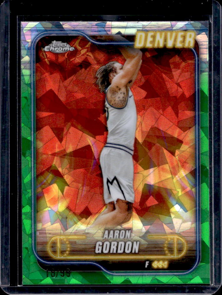 Aaron Gordon 2024 Topps Chrome Sapphire Edition Tca Ag Chrome 