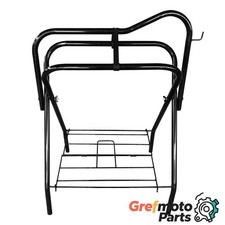 1 Folding Saddle Rack Portable Freestanding Horse Saddle Stand 132 lbs