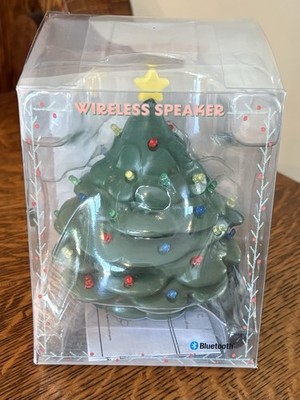 Target Bullseye 2023 VIVITAR Christmas Tree Wireless Bluetooth Speaker 4.5'' NEW