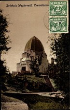 Postcard Driehuis North Holland, Westerveld, crematorium - 3937815