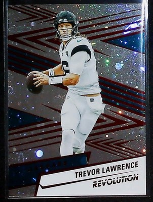 2025 Panini Revolution Trevor Lawrence Red Cosmo #157 Jacksonville