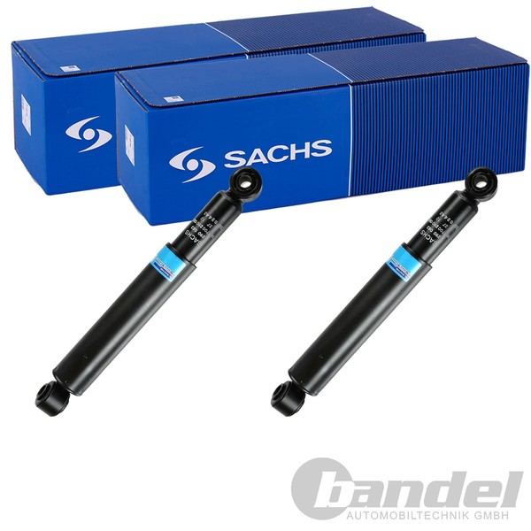 2X Sachs ÖLdruck StoßDÄMpfer Hinten Satz Links+Rechts | 290 063-image