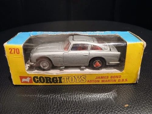 Corgi Toys no270 James Bond Aston Martin DB5, Original, Vintage, 1960's
