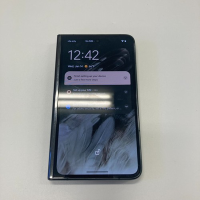 #ad #ad Google Pixel Fold 256GB Unlocked Black Great Cond w Inner Display Issue $149.99