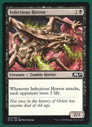Infectious Horror #101 Core Set 2019 M19 Magic MTG