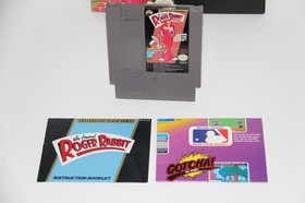 Who Framed Roger Rabbit Nintendo NES CIB With Poster Tested Works