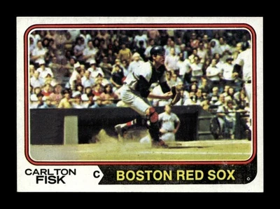 1974 TOPPS #105 CARLTON FISK RED SOX - Image 1 of 2
