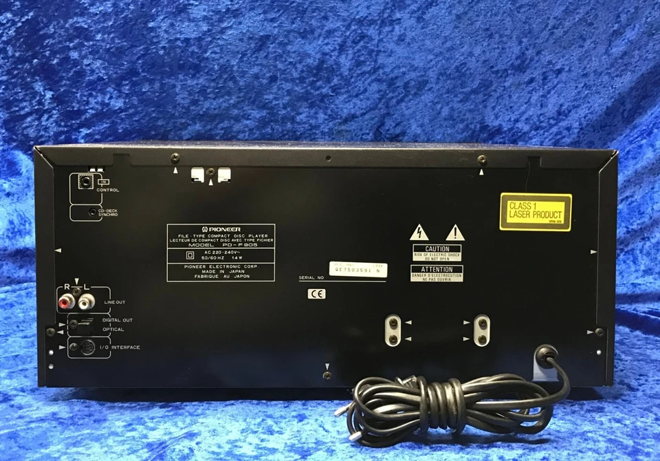 Lecteur Changeur 100+1 CD Pioneer PD-F905 - Garanti 1an - Photo 2/4