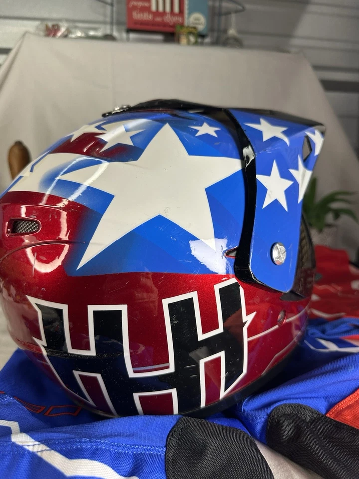 Equipo de equitación FOX ATV / moto de cross: casco, pantalones, jersey, guantes. Wow pequeño juvenil Foto 3 de 4