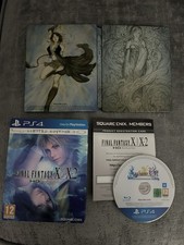 Final Fantasy X | X-2 HD Remaster Limited Edition Steelbook ? PS4 - Rare