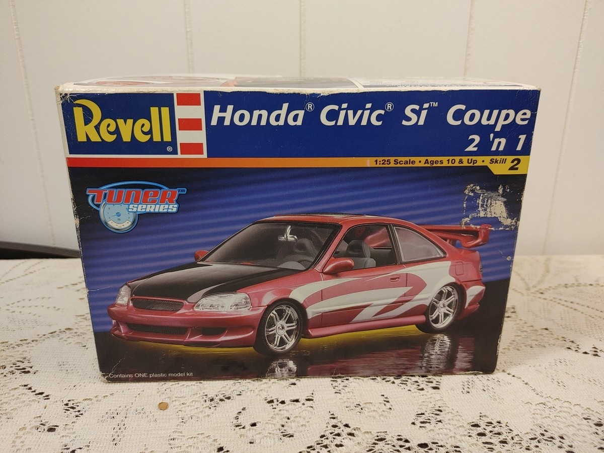 Revell Tuner Series Honda Civic Si Coupe 2 'n 1 1:25 Model Kit 85