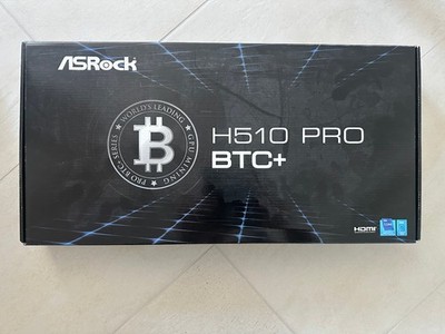 ASRock H510 Pro BTC+  Motherboard - LGA1200-Sockel - H510 Chipsatz