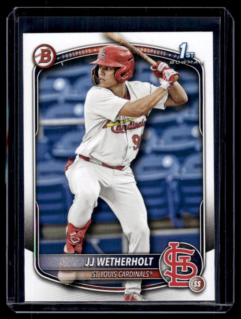 2025 Bowman Prospects JJ Wetherholt St. Louis Cardinals #BP-22
