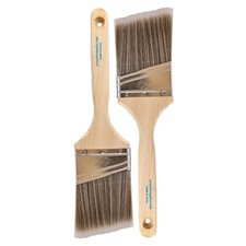 Pro Grade - Paint Brushes - 2Ea 3" Angle H 3A, Multicolor
