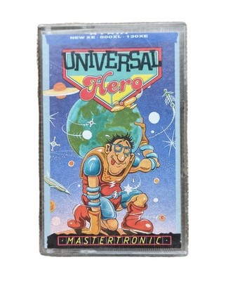 Universal Hero für Atari 800 XL Mastertronic Vintage Kassettenspiel | Atari Retro