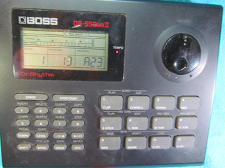 BOSS DR 550 MKII DR RHYTHM DRUM MACHINE TESTED AND WORKING