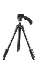 Manfrotto MKCOMPACTACN-BK Compact Action Aluminum Tripod - Black