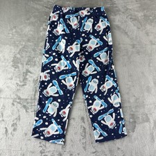 Carter  s Sleep Pants Boy  s 5 Blue Snowboard Yeti Rudolph The Red Nose Reindeer