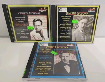 Ernesto Lecuona - Complete Piano Music Volumes 1,2,4 CD