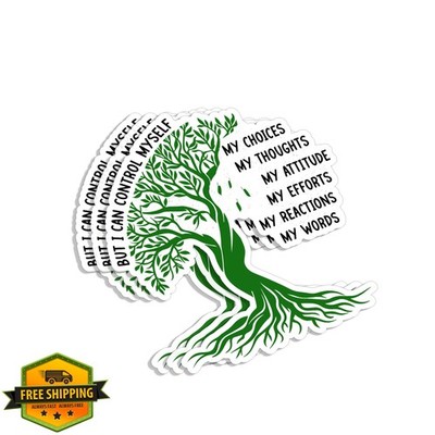 LAVENDRIX Control Myself Thoughts Sticker 3x3
