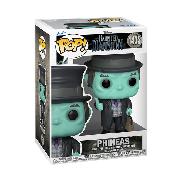 Gadget -D- Disney: Funko Pop! - Haunted Mansion - Phineas (Vinyl Figure 1432) Fu-image