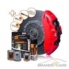 FOLIATEC BREMSSATTEL LACK SET BREMSSATTELLACK NEON RED 10-TEILIG 50129596