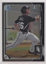 2015 Bowman Chrome Prospects Asia Exclusive Black Refractor Adam Engel n1u