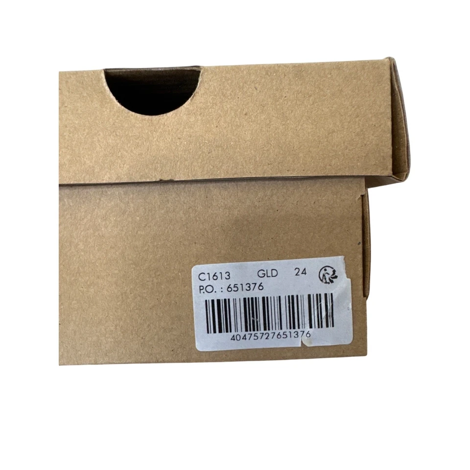 迷你 BODEN 皮革芭蕾平底鞋金色金属尺寸 24 — 第 4/4 张图片