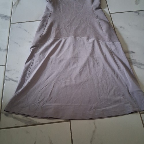 Vestido ATHLETA Mujer Pequeño Lavanda Sin Mangas Cintura Caída Otoño 2023 Athleisure A8 - Imagen 2 de 9