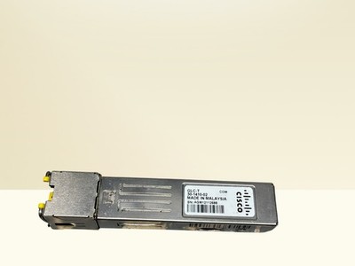 CISCO GLC-T SFP to RJ45 Gigabit Transceiver 1000Base-T  Fiber to Copper GLC T