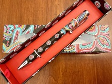 Vera Bradley Retired Parisian Paisley Ball Point Pen NIB