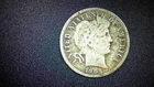 1905 - P Barber Dime - 90% Silver - Circulated