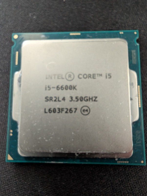 Intel Core I5-6600K SR2L4 3.5GHz Quad-Core CPU Processor