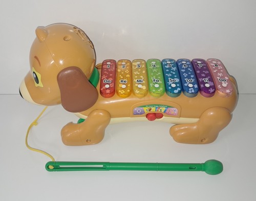 VTech Zoo Jamz Doggy Xylophone Target interactive Pull-Along Puppy
