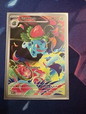 Bisaknosp Illustration Rare Mega-Entwicklung MEG 134/132 Deutsch Pokemon Karte