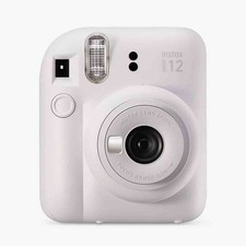 Fujifilm instax™ Mini 12 Instant Camera  Clay White + 10 Shot Film