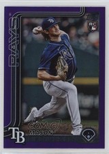 2025 Topps Series 2 Purple Rainbow Foilboard /250 Mason Montgomery #369 0zq6