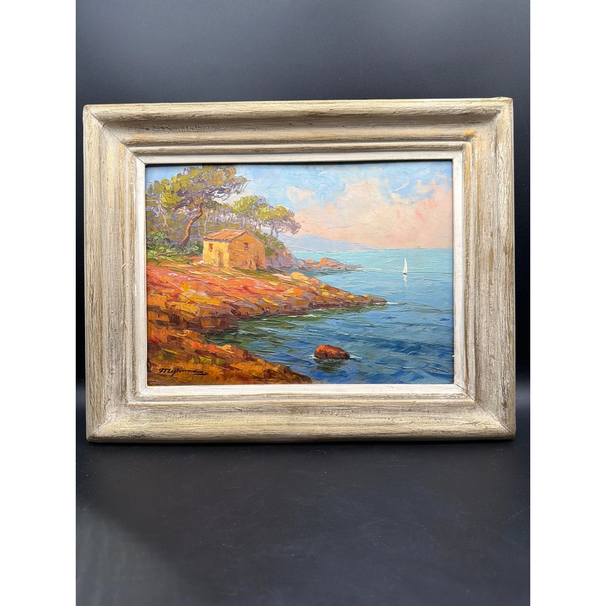 Italian Seascape Painting for sale | eBay